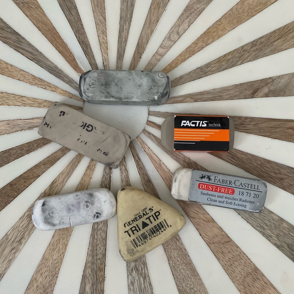 Faber-Castell Dust-Free Eraser - Gray